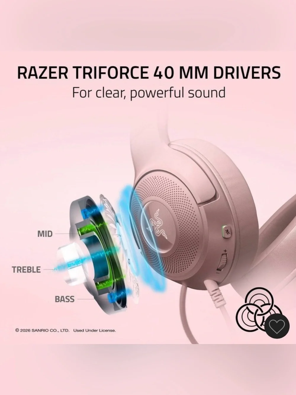 Razer Kraken Kitty V2 USB Headset